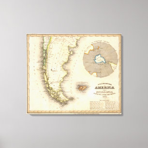 Patagonia, Argentina Canvastryck