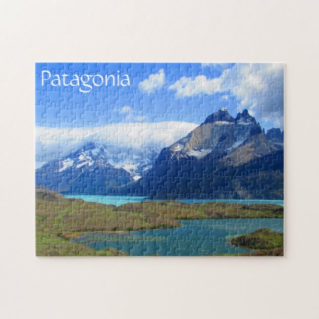 patagonia cuernos vatten pussel (Horisontell)
