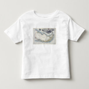 Patagonia från en serie av världen kartlägger tee