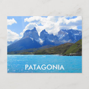 Patagonia lago bergens vykort