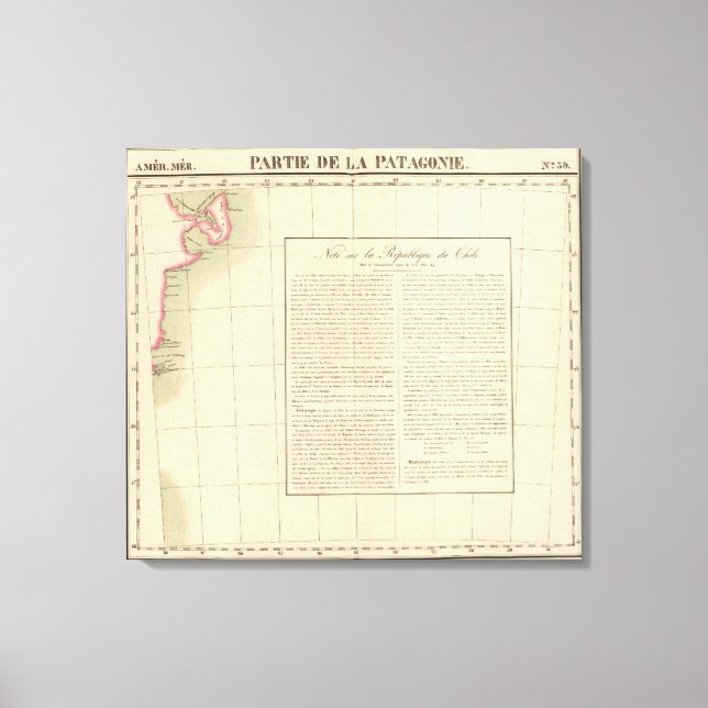 Patagonia, Sydamerika 39 Canvastryck (Framsida)