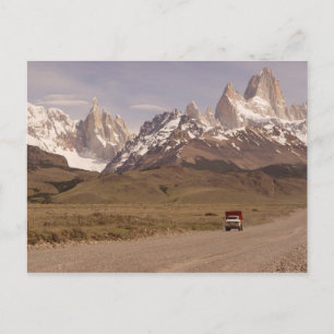 Patagonia, väg till El Chaltén Vykort