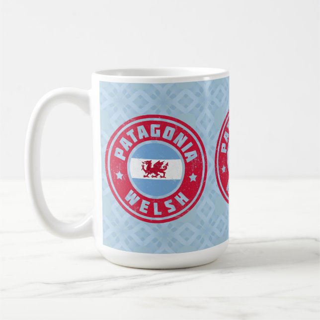 Patagonia Welsh Flagga Kaffemugg (Vänster)