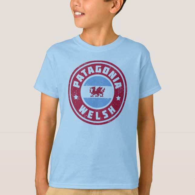 Patagonia Welsh Flagga T Shirt (Framsida)