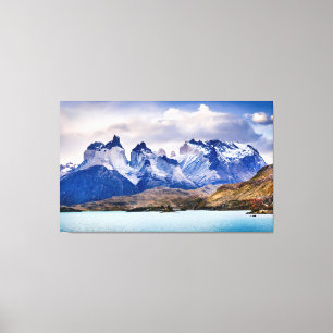Patagonien Canvastryck