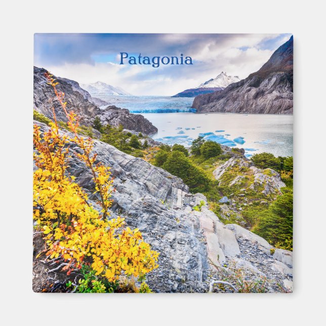 Patagonien Magnet (Framsidan)