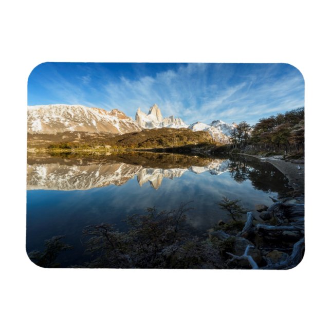 Patagoniens reflektion magnet (Horisontell)