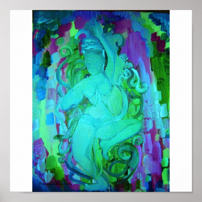 Patanjali Bleu Poster (Framsidan)