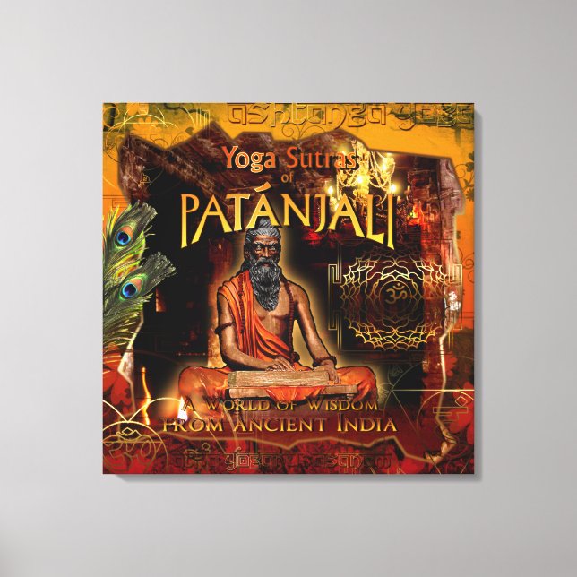 PATANJALI - Tryckt Canvas (Framsida)
