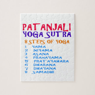 PATANJALI-YogaSutra sammanställning listar Pussel