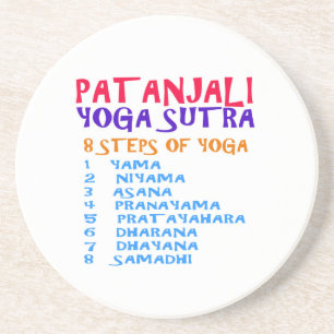 PATANJALI-YogaSutra sammanställning listar Underlägg