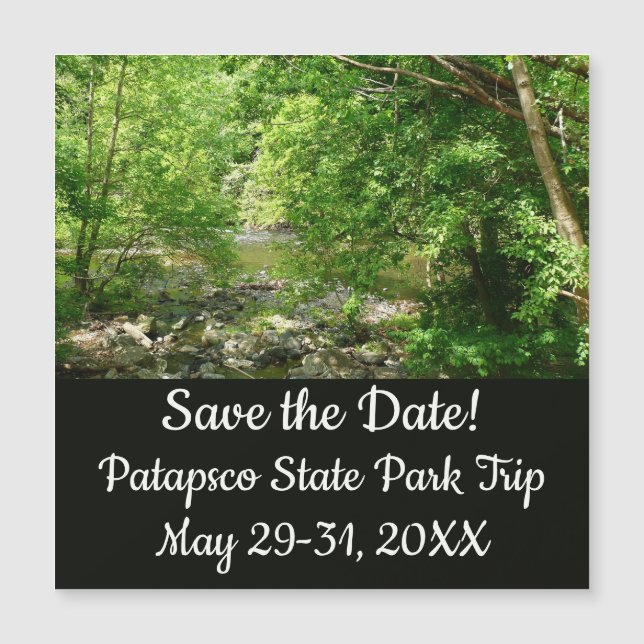 Patapsco River View Maryland Natature Photogratogr (Framsida)