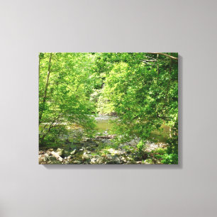 Patapsco River View Maryland Natature Photogratogr Canvastryck