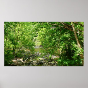 Patapsco River View Maryland Natature Photogratogr Poster