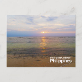 Patar Beach Pangasinan Filippinernas vykort