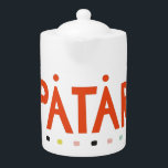 Påtår Tekanna<br><div class="desc">Svenska ord för andra kopp (kaffe).</div>