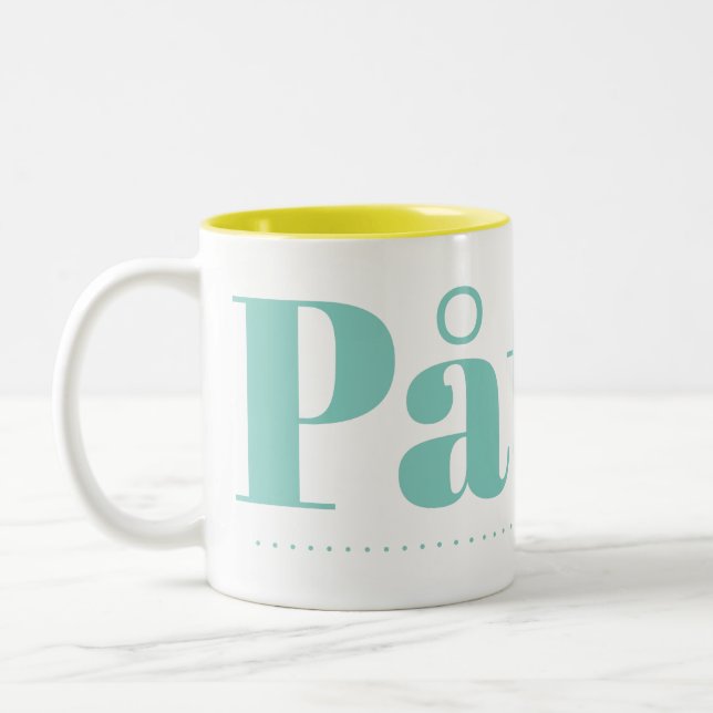 Påtår Two-Tone Coffee Mugg (Vänster)