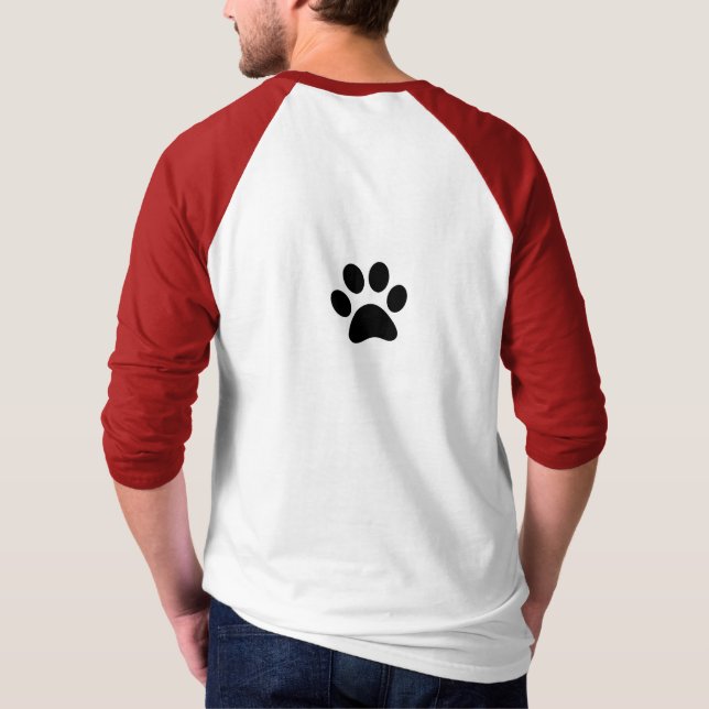 patas de gato  t shirt (Baksida)