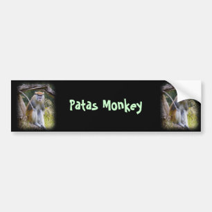 Patas Monkey Bildekal