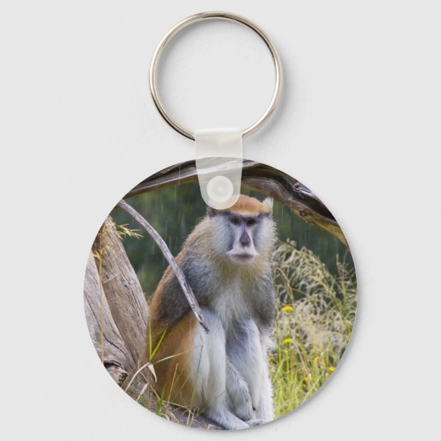 Patas Monkey Nyckelring (Framsida)