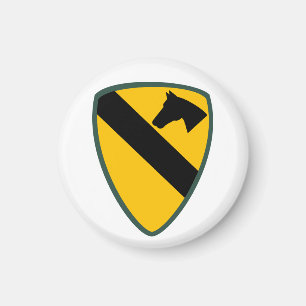 Patch för första kavalleridivisionen magnet