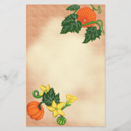 Patch~ för höstvälsignelse~Pumpkin brevpapper