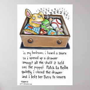 Patch La Belle Poster
