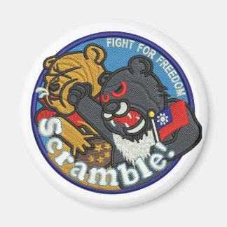 Patch-magnet för Luft-styrkan Taiwan Magnet