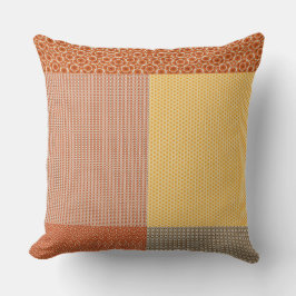 Patch på Mönster 1 Dekorativ kudde