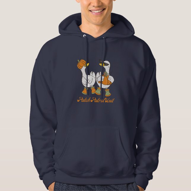 Patch Patrol Unit Pumpkin Anka Squad Hoodie (Framsida)