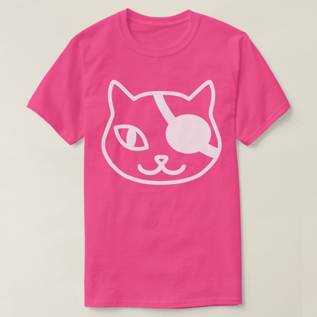 Patch pirat Cat Öga T Shirt (Design framsida)