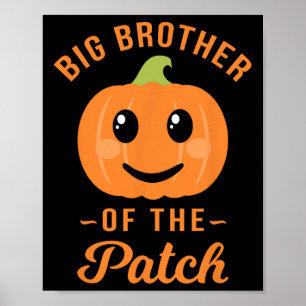 Patch-storebror - Pumpkin Family Hallowee Poster