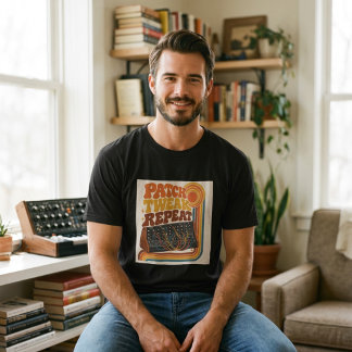 Patch Tweak Repeat. – Modular-Synthesizer T Shirt