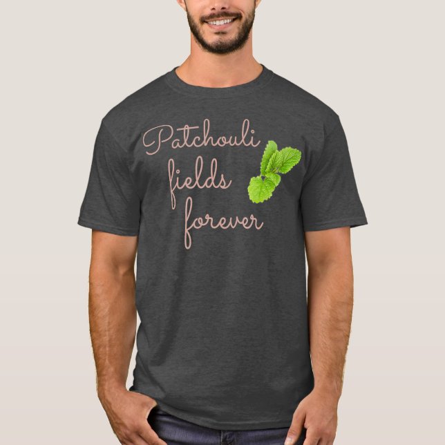 Patchouli Oil AromaTherapi T Shirt (Framsida)