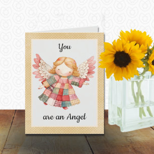 Patchwork Angel Tack Kort