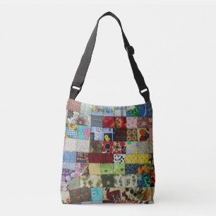 PATCHWORK AXELVÄSKA