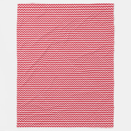 Patchwork Bahrain Flagga Mönster Fleecefilt