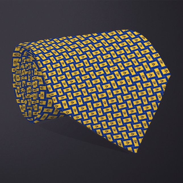 Patchwork Barbados Flagga Mönster Slips (Skapare uppladdad)