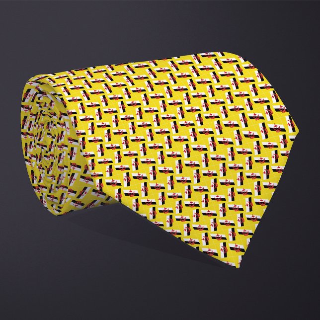 Patchwork Brunei Flagga Mönster Slips (Skapare uppladdad)