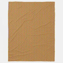 Patchwork Colombia Flagga Mönster Fleecefilt