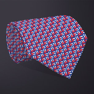 Patchwork Cuba Flagga Mönster Slips