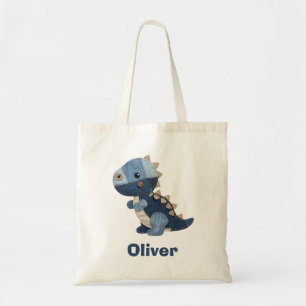 Patchwork Denim Baby T-Rex Tygkasse