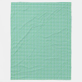 Patchwork Djibouti Flagga Mönster Fleecefilt