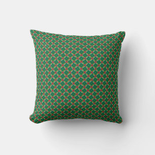 Patchwork Dominica Flagga Mönster Kudde