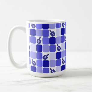 Patchwork Dreidels Kaffemugg