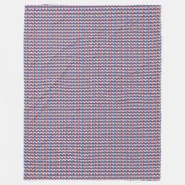 Patchwork Filippinerna Flagga Mönster Fleecefilt