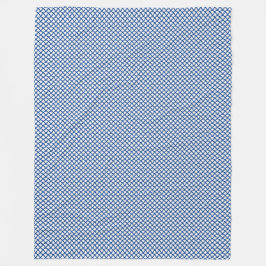 Patchwork Finland Flagga Mönster Fleecefilt