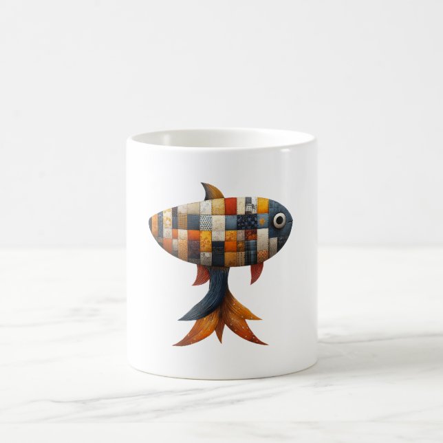 Patchwork Fish Mugg (Center)