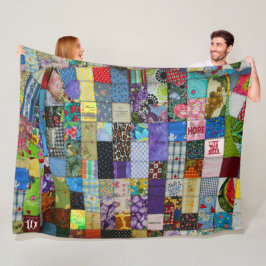 PATCHWORK FLEECEFILT