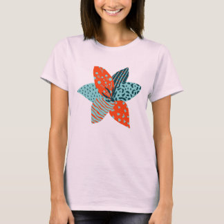 Patchwork Flower T Shirt